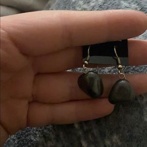 Hematite earrings